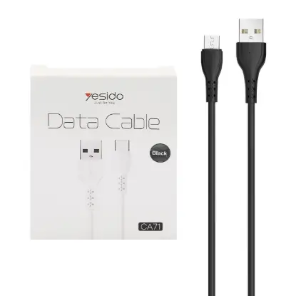 نمایش جزئیات کابل تبدیل USB به USB-C یسیدو مدل CA71