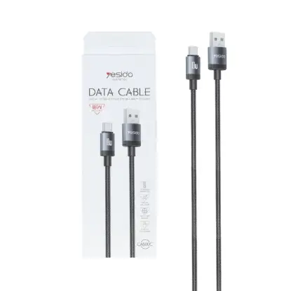 نمایش جزئیات کابل تبدیل USB به USB-C یسیدو مدل CA600C