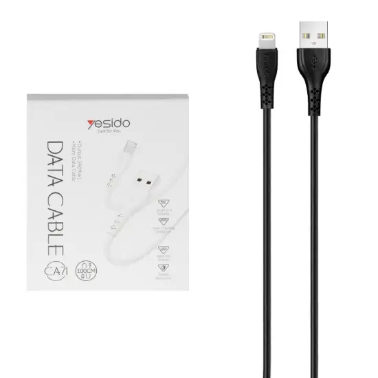 تصویر کابل تبدیل USB به لایتنینگ یسیدو مدل CA71
