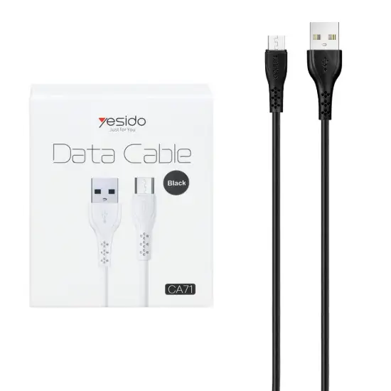 تصویر کابل تبدیل USB به MircoUSB یسیدو مدل CA71
