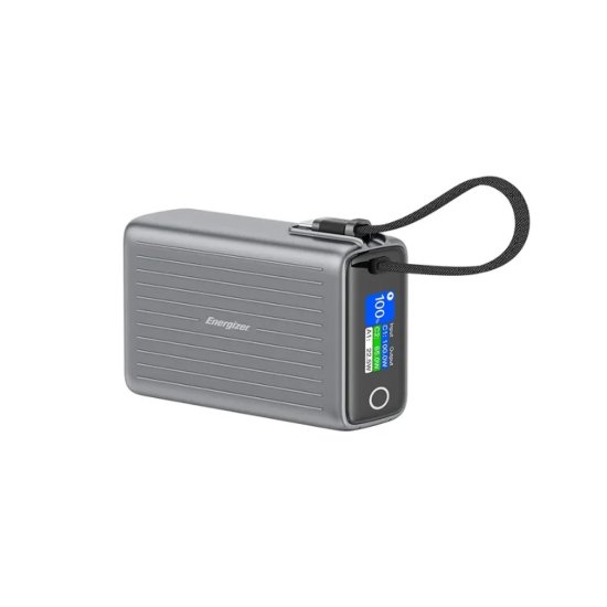 تصویر پاوربانک انرجایزر 100 وات مدل XP25001PD ظرفیت 25000 میلی آمپرساعت