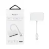 کابل تبدیل  لایتنینگ به لایتنینگ/ USB / Micro SD/SD یسیدو مدل GS12 - تصویر یکم
