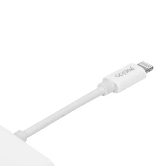 تصویر کابل تبدیل  لایتنینگ به لایتنینگ/ USB / Micro SD/SD یسیدو مدل GS12