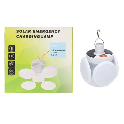 نمایش جزئیات لامپ شارژی کمپینگ مدل solar