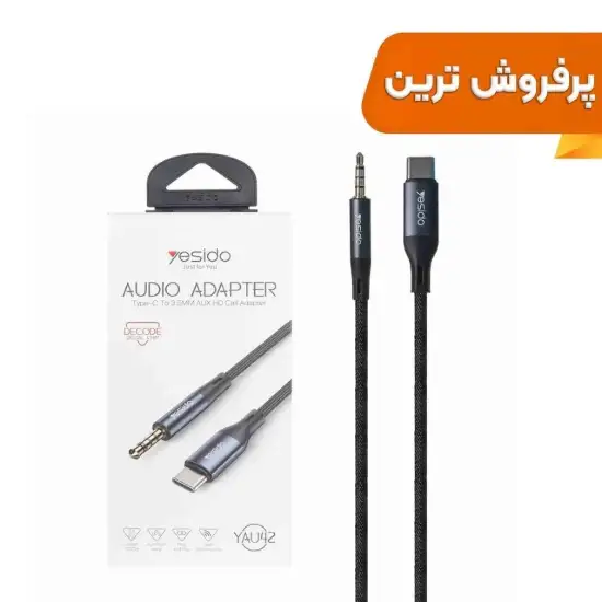 تصویر کابل Aux به USB-C یسیدو مدل YAU42