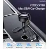 شارژر فندکی 53 وات سه پورت یسیدو مدل Y61 - تصویر چهارم