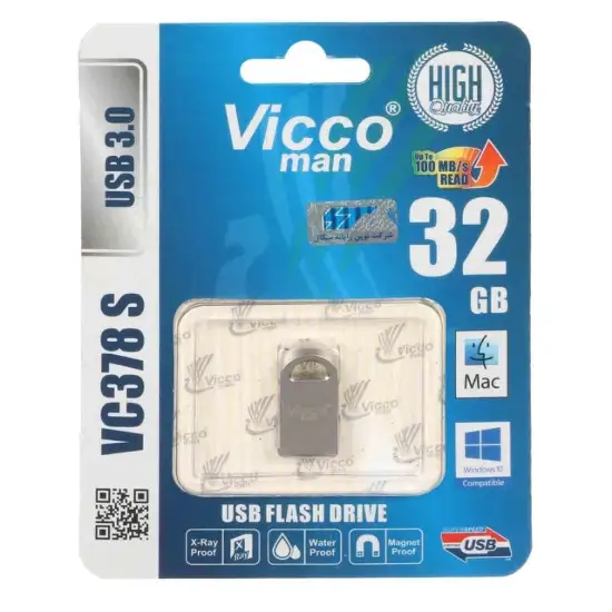 تصویر فلش مموری ویکومن مدل VC382 S USB3.0 ظرفیت 32 گیگابایت