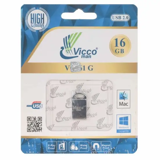 تصویر فلش مموری ویکومن مدل VC243 S USB2.0 ظرفیت 16 گیگابایت