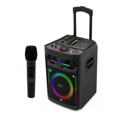 نمایش جزئیات اسپیکر بلوتوثی چمدانی ایکس انرژی مدل Thunder Party Box