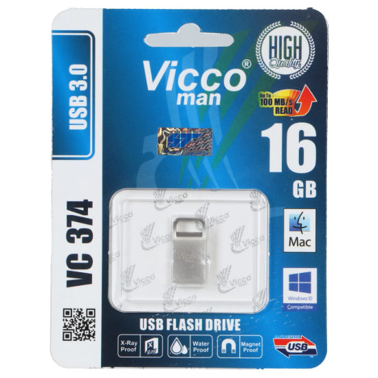 تصویر فلش مموری ویکومن مدل VC374 s USB3.0 ظرفیت 16 گیگابایت