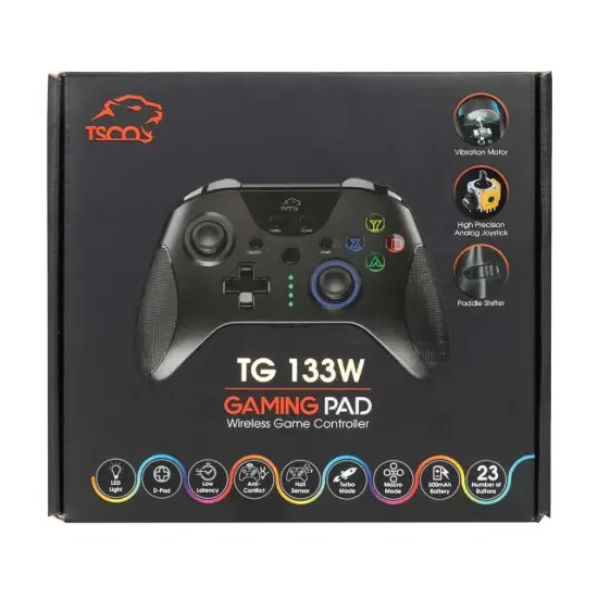 تصویر دسته بازی بلوتوثی مخصوص موبایل تسکو مدل TG 133W