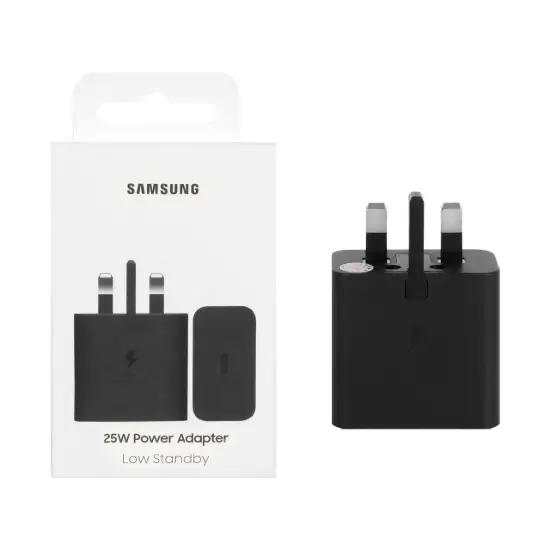 تصویر شارژر دیواری 25 وات سه پین تک پورت مدل EP-T2510