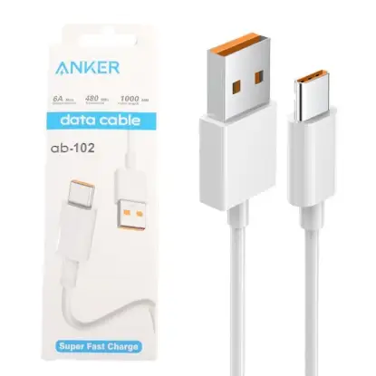 نمایش جزئیات کابل تبدیل USB به USB-C انکر مدل EC-012