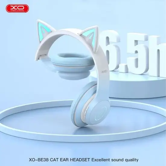 تصویر هدفون بلوتوثی ایکس او مدل Cat Ear BE38