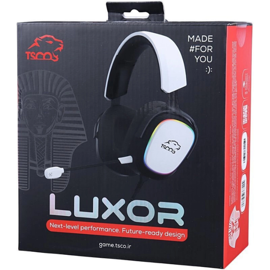 تصویر هدفون با سیم گیمینگ تسکو مدل LUXOR GH 6160