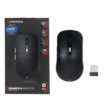 نمایش جزئیات ماوس بی سیم فنتک مدل KANATAS WG95