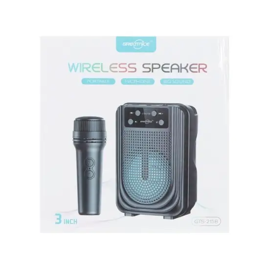 تصویر اسپیکر بلوتوثی گریت نایس مدل GTS-2158