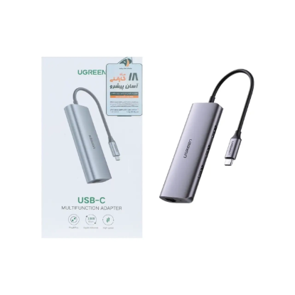 نمایش جزئیات هاب چهار پورت USB -C یوگرین مدل CM252-60718