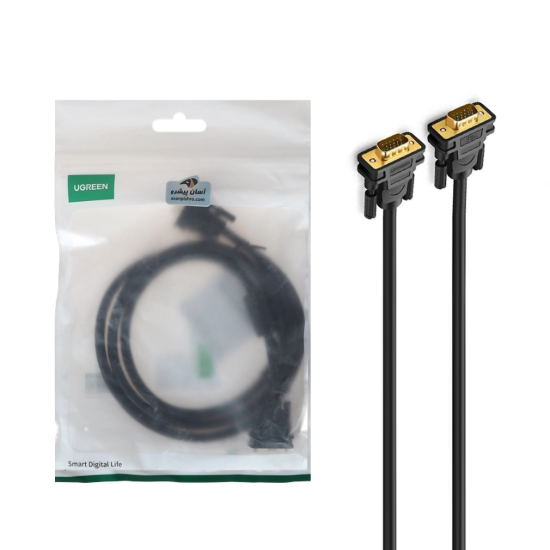 تصویر کابل VGA یوگرین مدل VG101  طول 1.5 متر