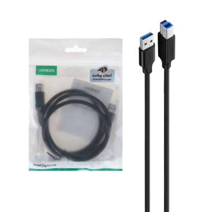 نمایش جزئیات کابل پرینتر  USB3.0 یوگرین مدل US210 طول 1 متر