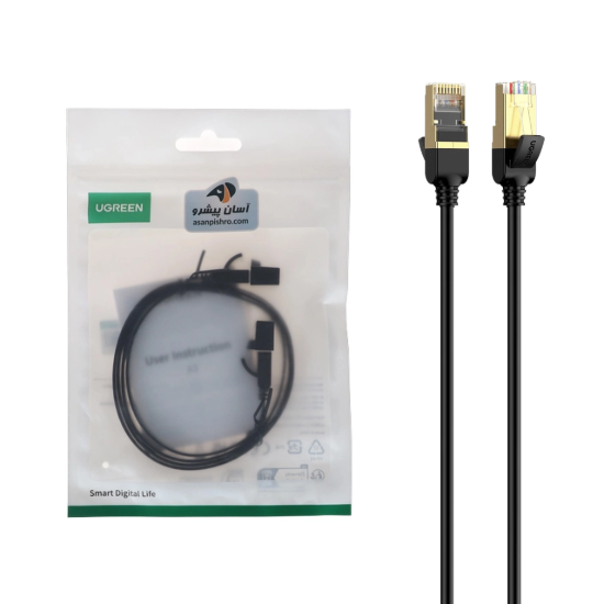 تصویر کابل شبکه  CAT6 یوگرین مدل NW101 طول 1 متر
