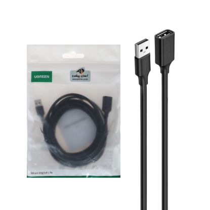 نمایش جزئیات کابل افزایش طول USB2.0 یوگرین مدل US103 طول 3 متری