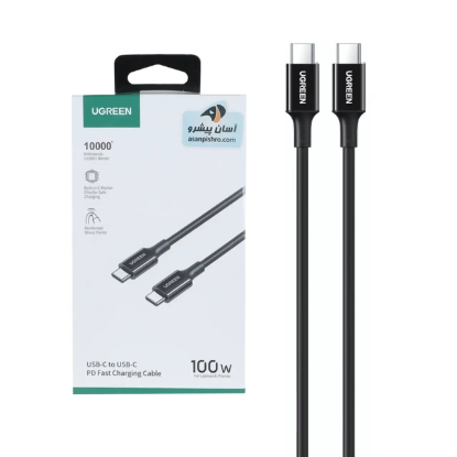 نمایش جزئیات کابل تبدیل USB-C به USB-C یوگرین مدل 80371