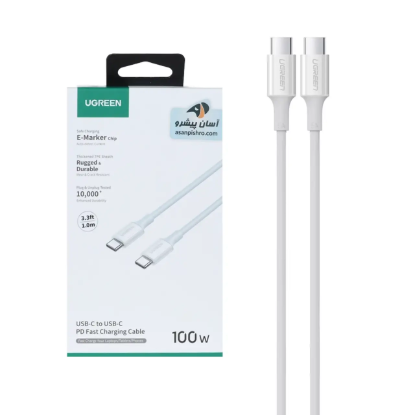نمایش جزئیات کابل تبدیل USB-C به USB-C یوگرین مدل 60551