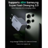 شارژر دیواری 45 وات دو پورت یوگرین مدل Nexode Pro X707 - تصویر سوم