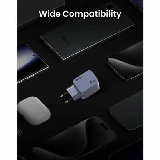تصویر شارژر دیواری 45 وات دو پورت یوگرین مدل Nexode Pro X707
