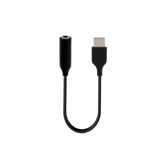 تصویر مبدل USB-C به جک 3.5 میلیمتری