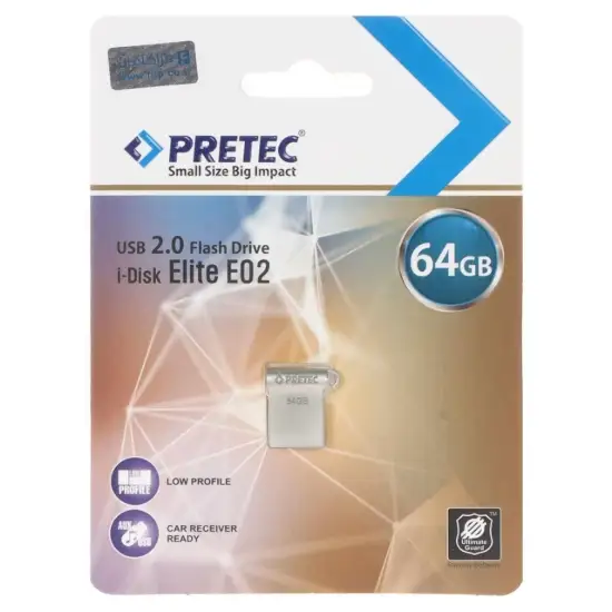 تصویر فلش مموری پرتک مدل Elite E02 USB 2.0 ظرفیت 64 گیگابایت