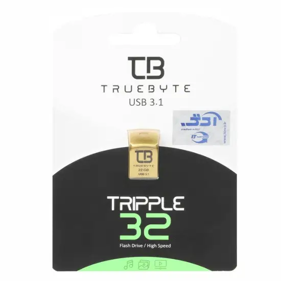 تصویر فلش مموری تروبایت مدل TRIPPLE USB3.1 ظرفیت 32 گیگابایت