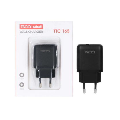 نمایش جزئیات شارژر دیواری 10 وات تک پورت تسکو مدل TTC 165