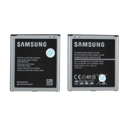 نمایش جزئیات باتری موبایل مدل J5 / G530