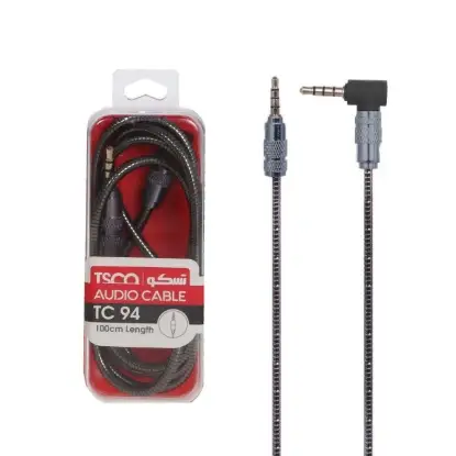 نمایش جزئیات کابل AUX تسکو مدل TC 94