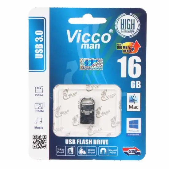 تصویر فلش مموری ویکومن مدل VC382 S USB3.0 ظرفیت 16 گیگابایت