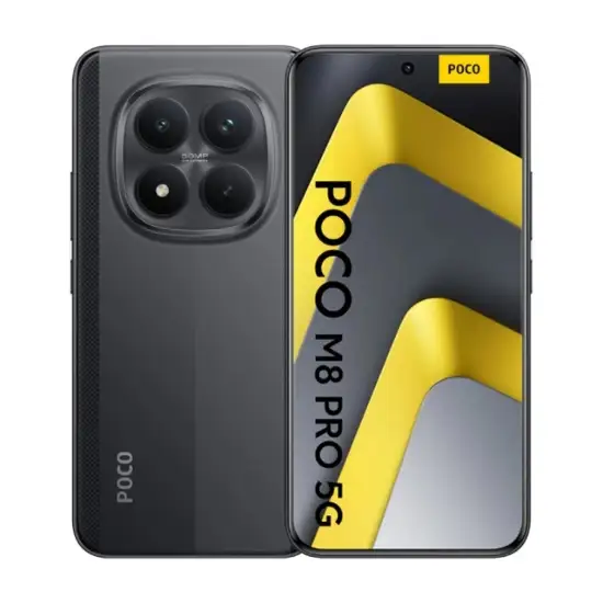 تصویر گوشی موبایل شیائومی مدل Poco M8 Pro 5G دو سیم کارت ظرفیت 512 گیگابایت و رم 12 گیگابایت