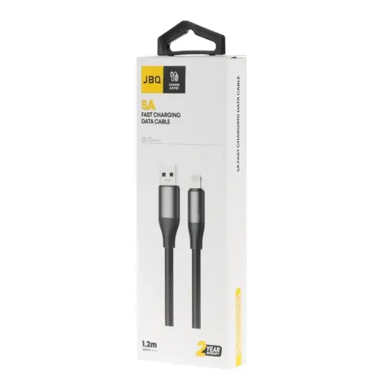 تصویر کابل تبدیل USB به لایتنینگ جی بی کیو مدل CA-612 طول 1.2 متر
