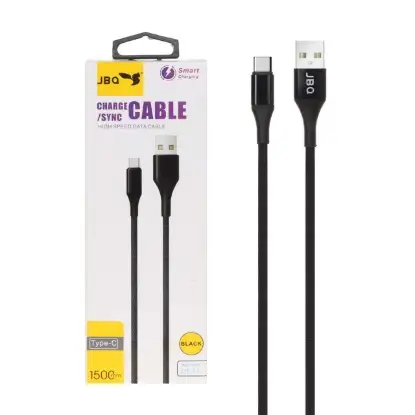 نمایش جزئیات کابل تبدیل USB-C به لایتنینگ جی بی کیو مدلDT-77 طول 1.5متر