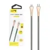 کابل تبدیل USB-C به لایتنینگ جی بی کیو مدل CB-12P1 طول 1.5 متر - تصویر یکم