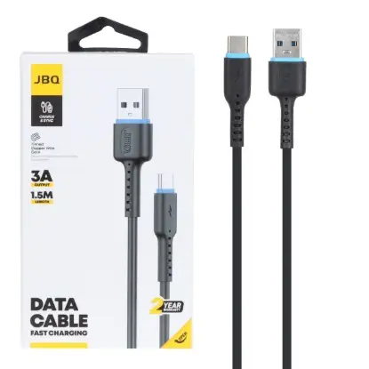 نمایش جزئیات کابل تبدیل USB-C to لایتنینگ جی بی کیو مدل CA-732 طول 1.5 متر