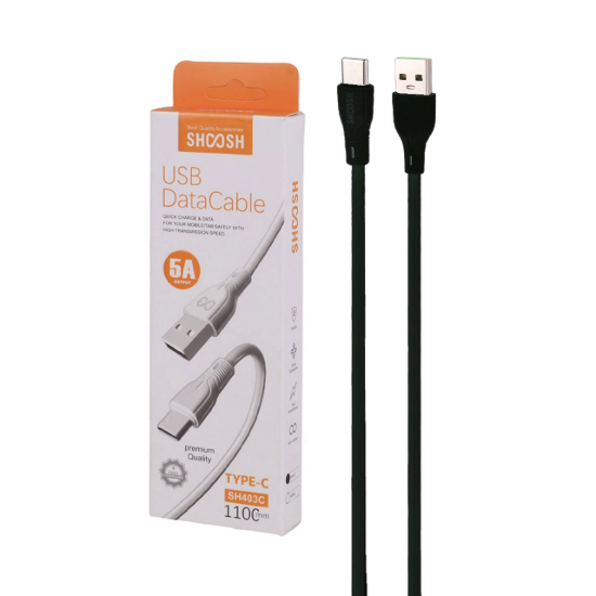 تصویر کابل تبدیل USB به USB-C مدل SH403C به طول 1.1