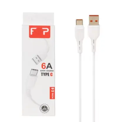 نمایش جزئیات کابل تبدیل USB به USB-C اف اس پی مدل C-8