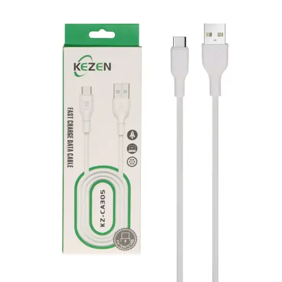 تصویر کابل تبدیل USB به USB-C کزن مدل KZ-CA305