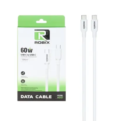 نمایش جزئیات کابل تبدیل USB-C به USB-C روبیکس مدل R001