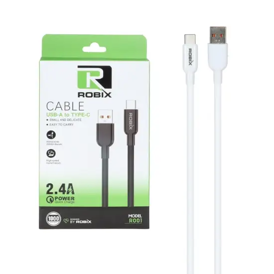 تصویر کابل تبدیل USB به USB-C روبیکس مدل R001