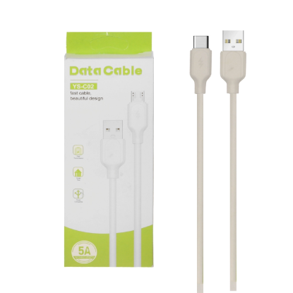 نمایش جزئیات کابل تبدیل USB به USB-C مدل YS-C02