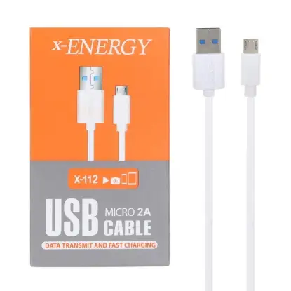 نمایش جزئیات کابل تبدیل USB به MicroUSB ایکس انرژی مدل X-112 طول 2 متر
