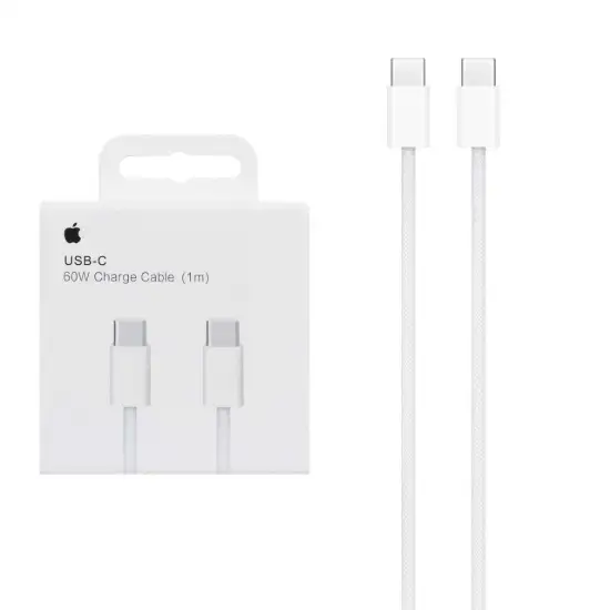 تصویر کابل تبدیل USB-C به USB-C مدل آیفون 15